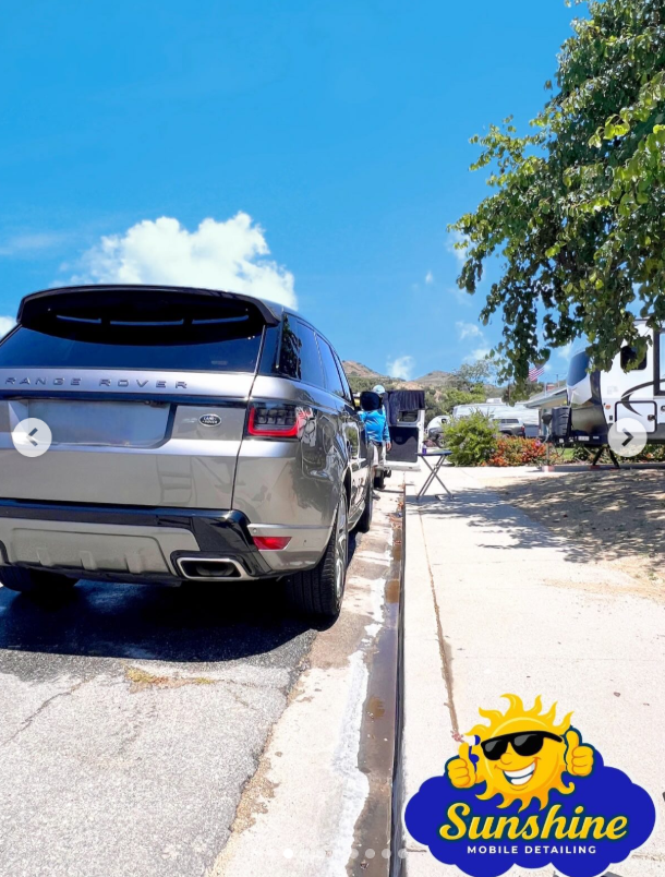 Range Rover detailed by Sunshine Mobile Detailing